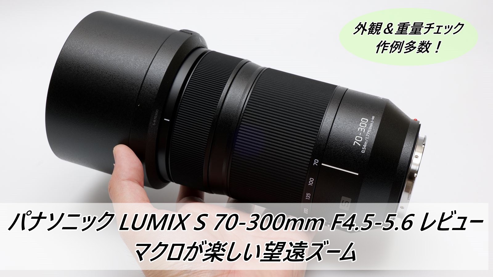内祝い LUMIX S 70-300mm F4.5-5.6 MACRO